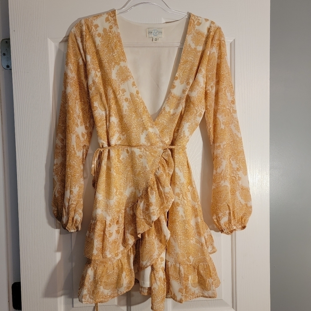 Francesa's Jun and Ivy wrap dress